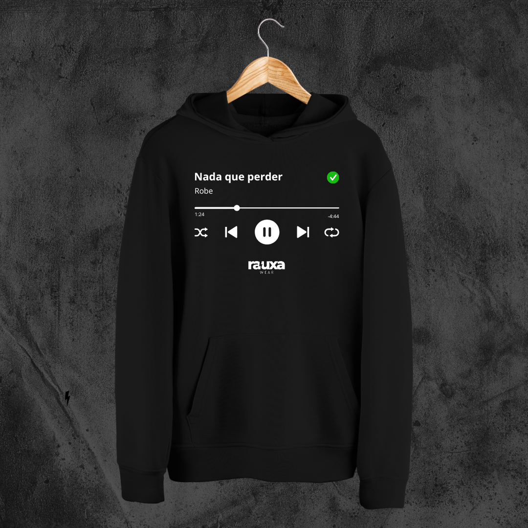 Sudadera Robe "Nada que perder" - Versión pista de audio