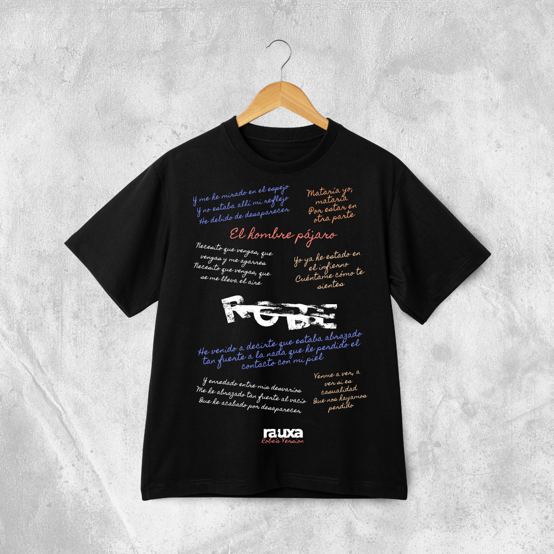 Camiseta Robe "El hombre pájaro"