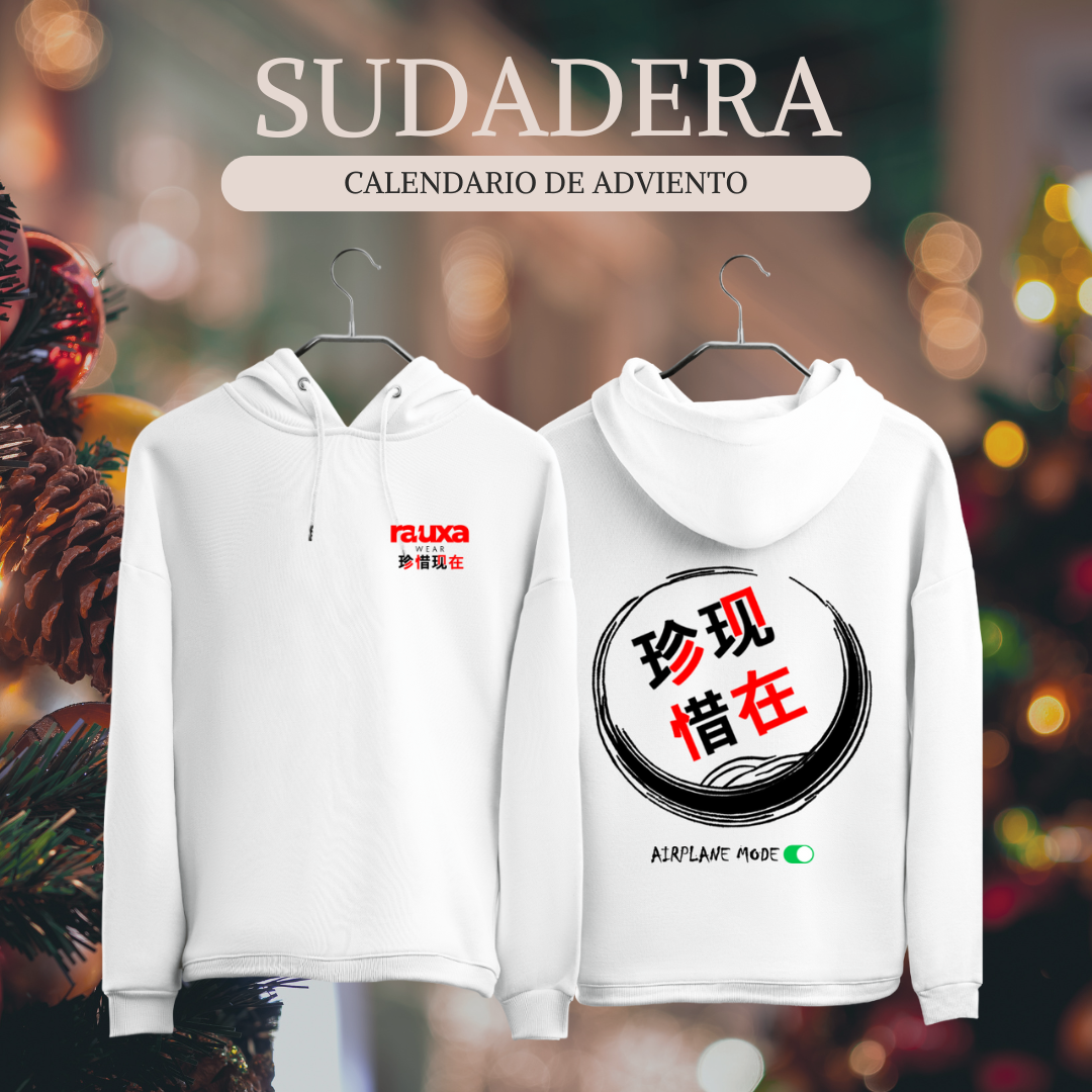 Sudadera "Enjoy the moment" 珍现惜在  - CALENDARIO DE ADVIENTO