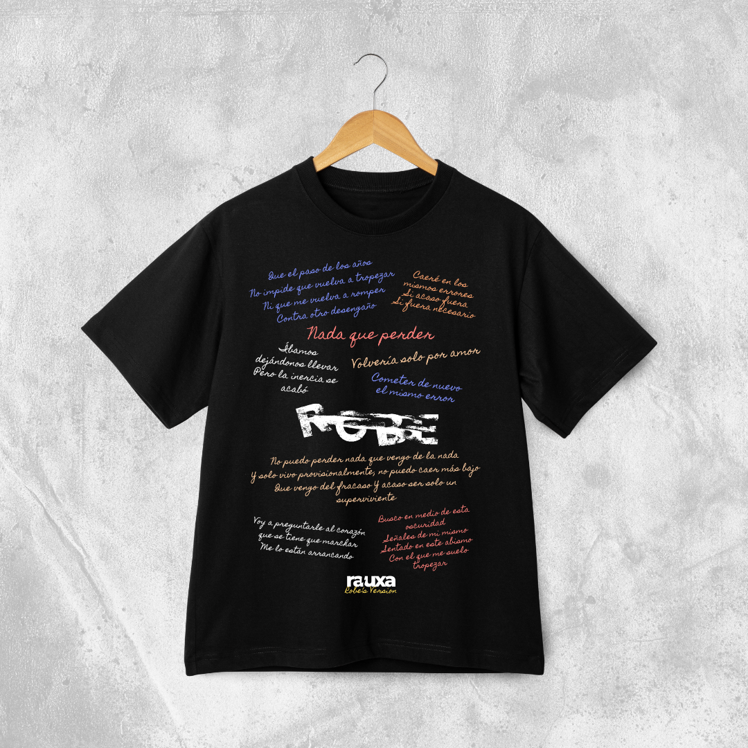 Camiseta Robe "Nada que perder"