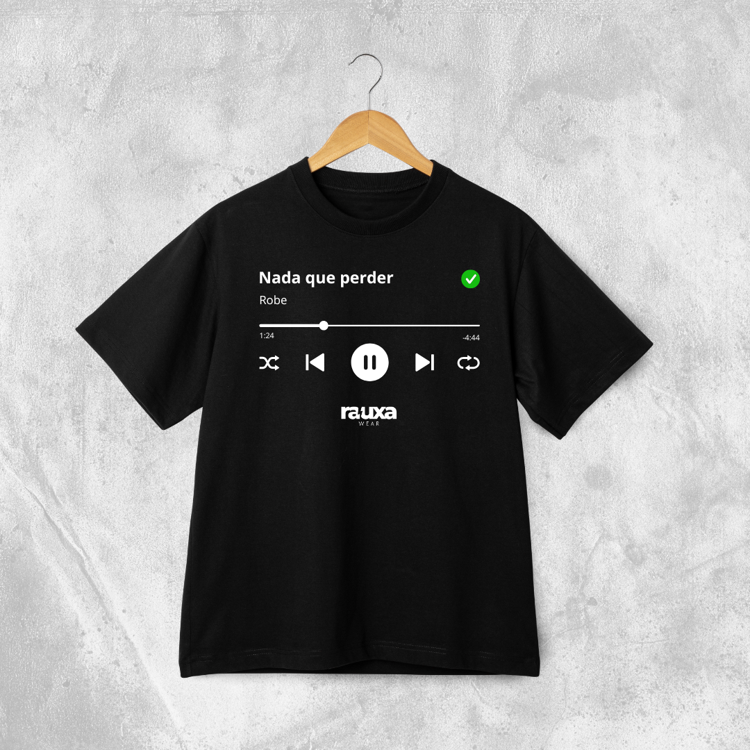 Camiseta Robe "Nada que perder" - Versión pista de audio