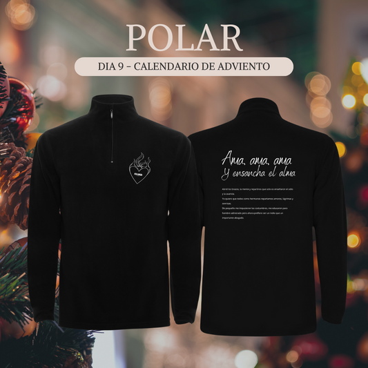 POLAR "Ama, ama, ama y ensancha el alma" DIA 9 CALENDARIO DE ADVIENTO