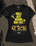 Camiseta Técnica GIRLS JUST WANNA RUN FAST
