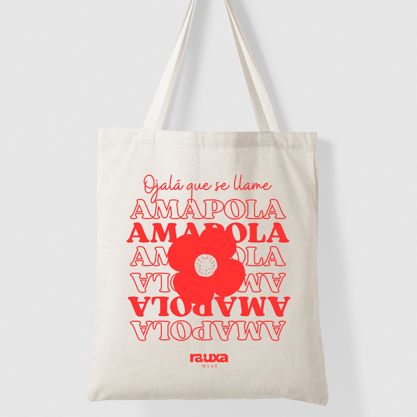 Totebag "Amapola" - DÍA 2 CALENDARIO DE ADVIENTO