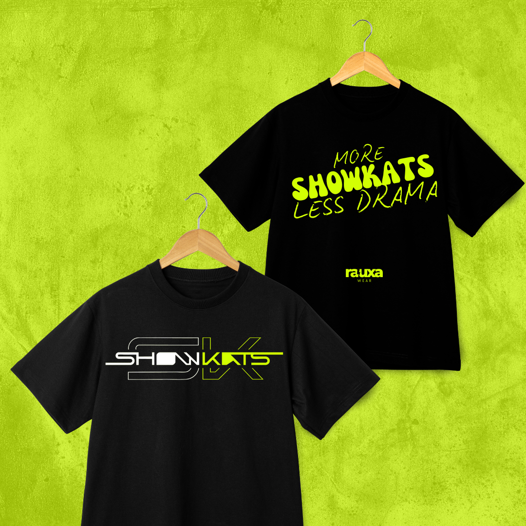 Camiseta Showkats x Rauxa Wear 2025