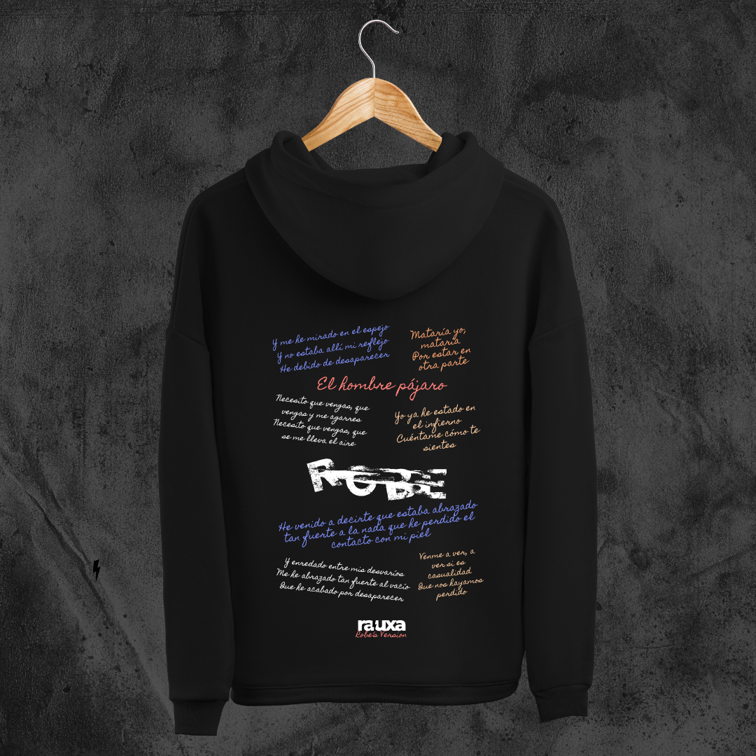 Sudadera Robe "El hombre pájaro"